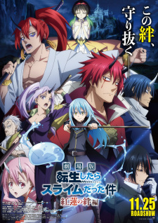 فيلم Tensei shitara Slime Datta Ken Movie: Guren no Kizuna-hen مترجم